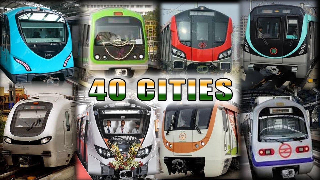 ALL INDIAN METRO'S ( 40 Cities ) 2020 || सभी भारतीय मेट्रों (40 शहर) 2020