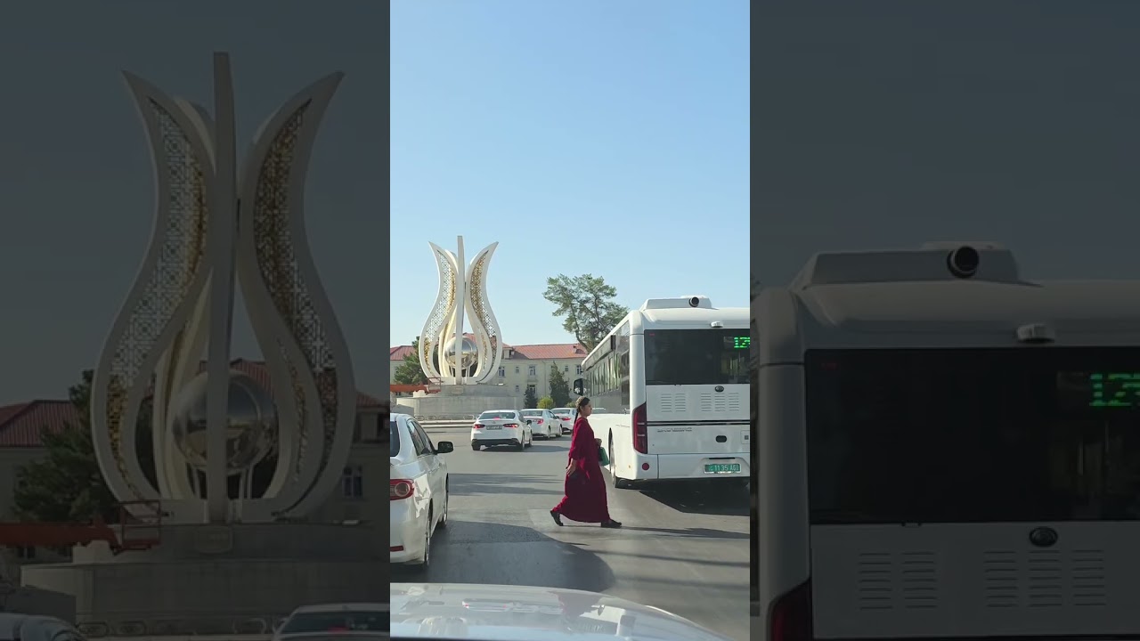 Решили посмотреть город Ашхабад, Туркменистан
