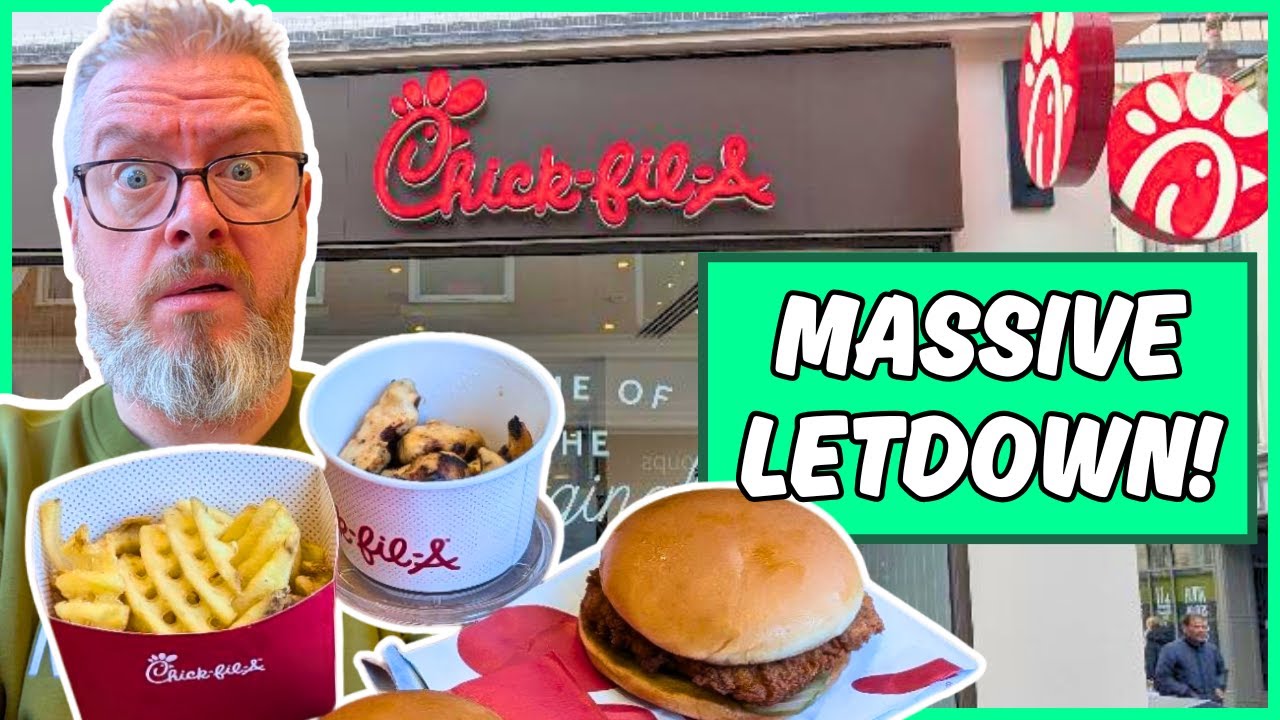 I Review UK CHICK-FIL-A… A BIG MISTAKE!