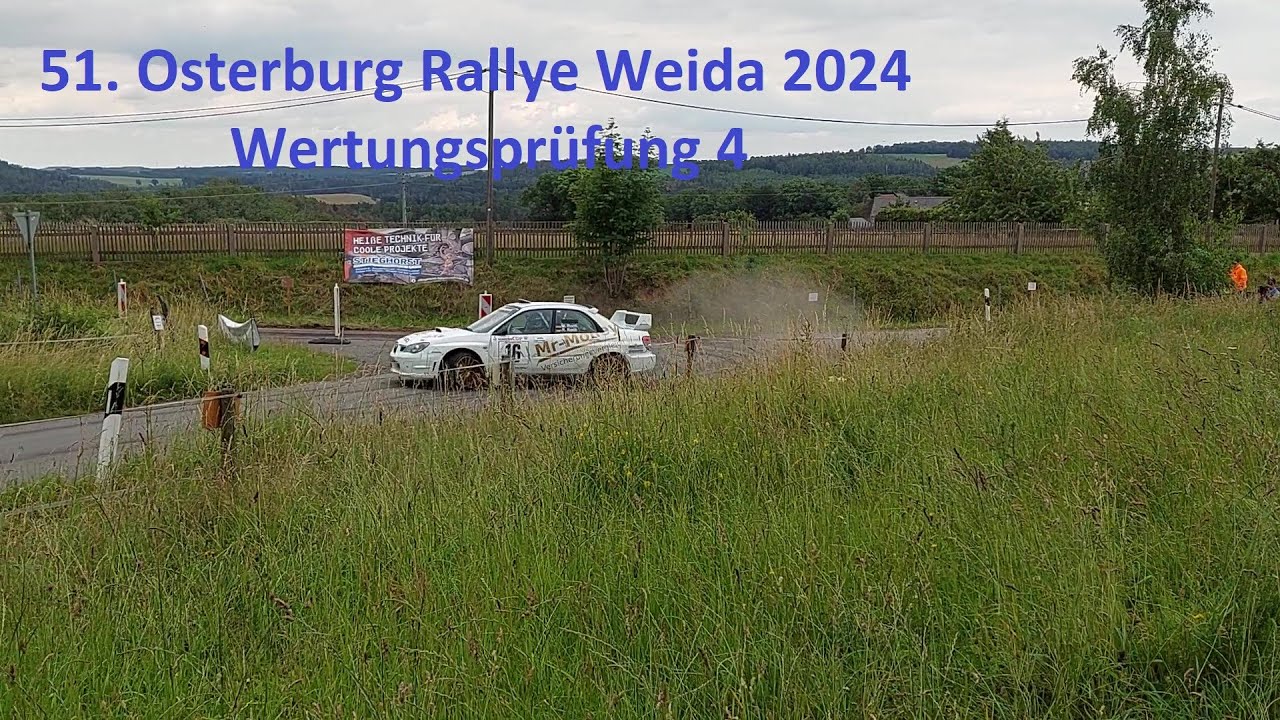 51. Osterburg Rallye Weida 2024 WP4