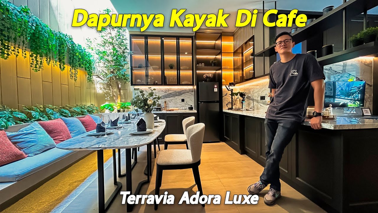 Rumah Modern Kontemporer 8x14 3 Lantai di Jantung BSD City, Adora Luxe