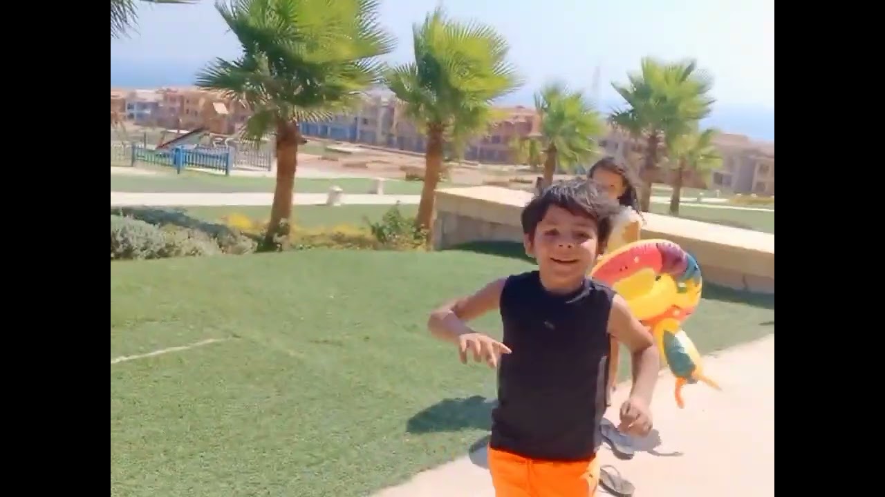 جوله في قريه WATER FRONT بورتو السخنه🏖️
