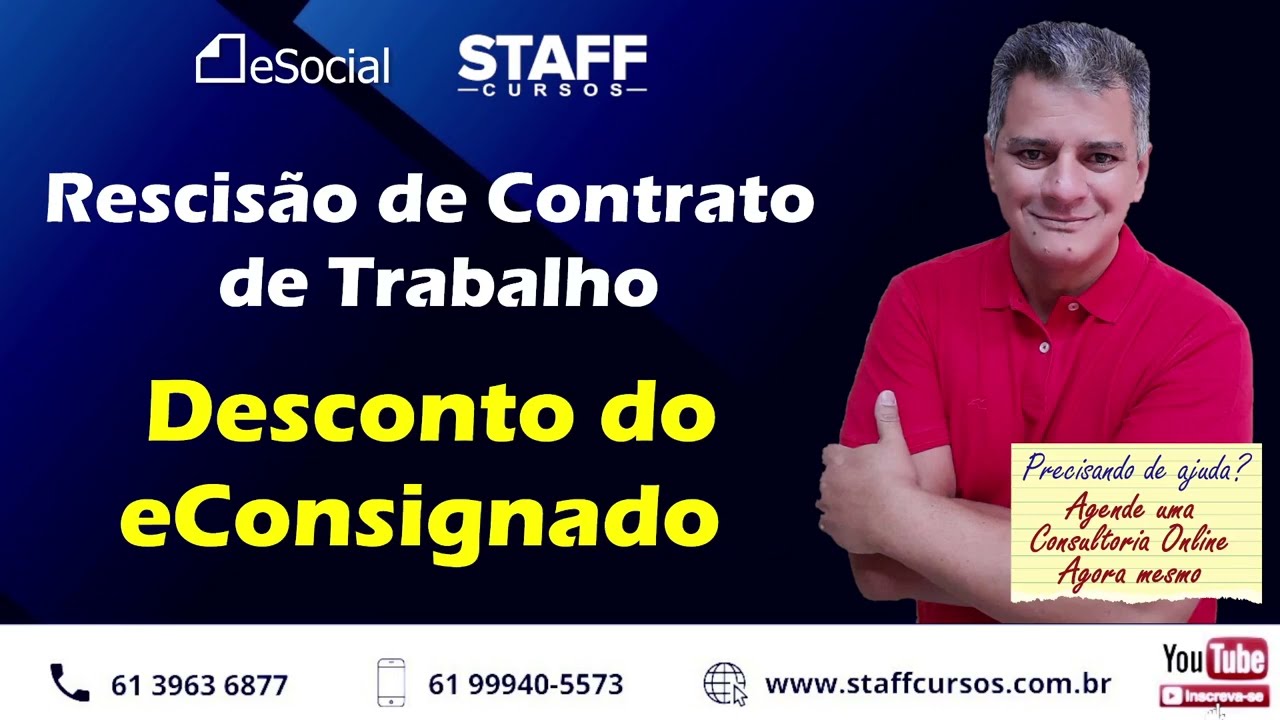 eConsignado - Rescisão de Contrato de Trabalho