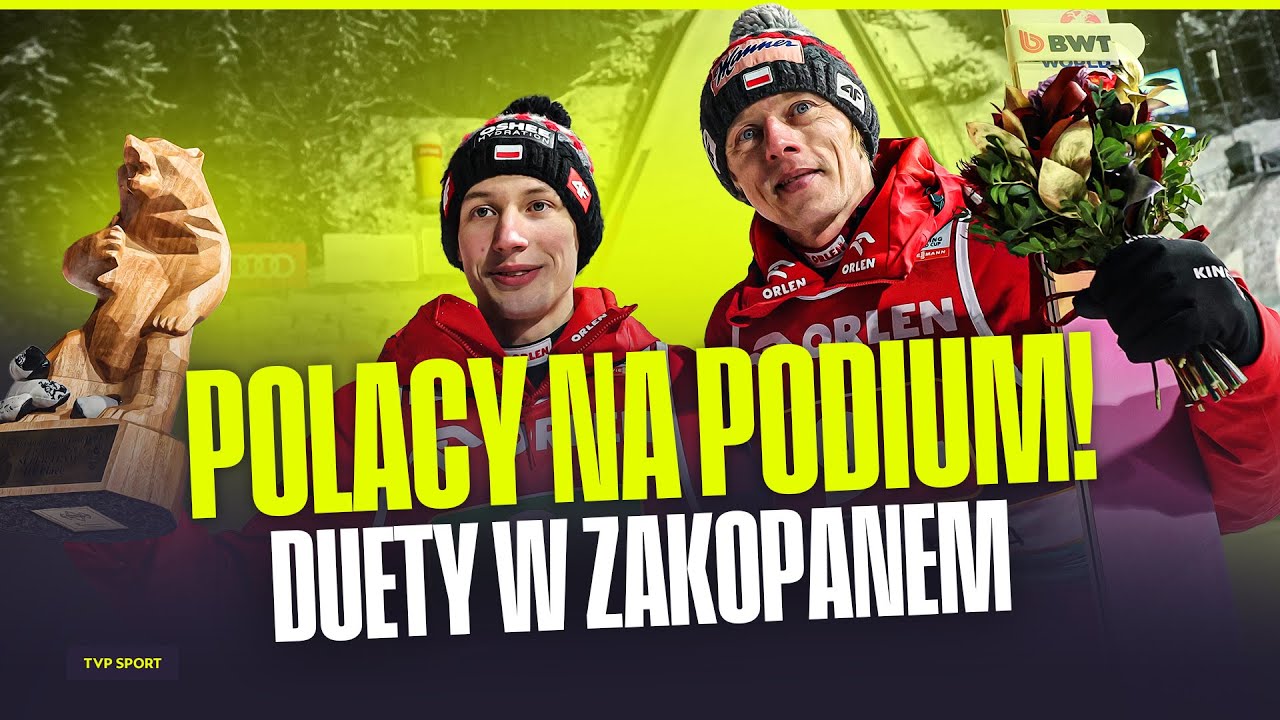ZAKOPANE: TOMASIAK I KUBACKI NA PODIUM W KONKURSIE DUETÓW. ZOBACZ NAJLEPSZE SKOKI