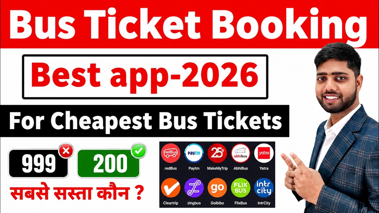 Best App for bus ticket booking | Bus ticket booking online | online bus booking cheap and best app