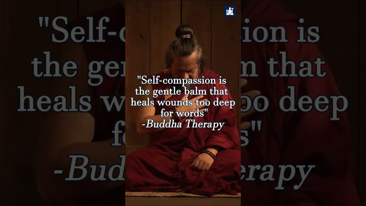 Self-compassion heals the heart with the Lunar Horse album #buddhatherapy #mindfulness #selfcompassi