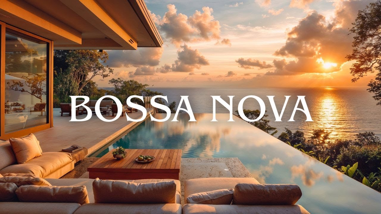 Bossa Nova Sunset Lounge – Relaxing Jazz by the Sea 🌅 Cozy Evening Breeze & Warm Ocean Glow
