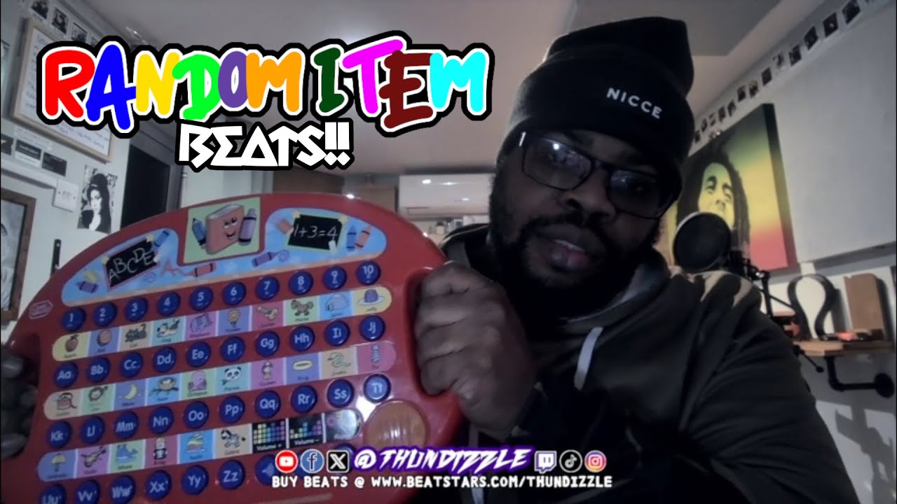 I made a beat with a learning toy?! Thundizzle Beats