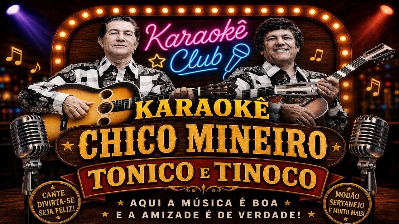TONICO E TINOCO - CHICO MINEIRO ( VIDEO KARAOKE)