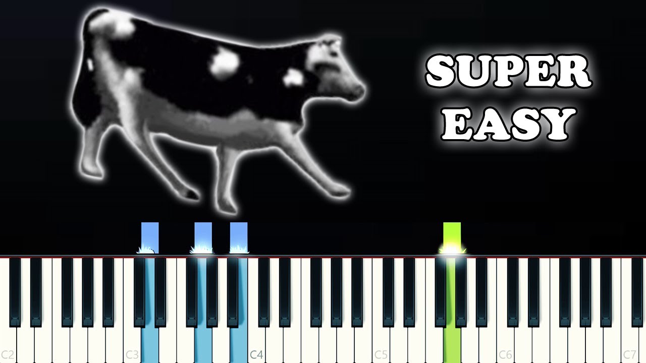 Dancing Polish Cow (SUPER EASY Piano Tutorial)