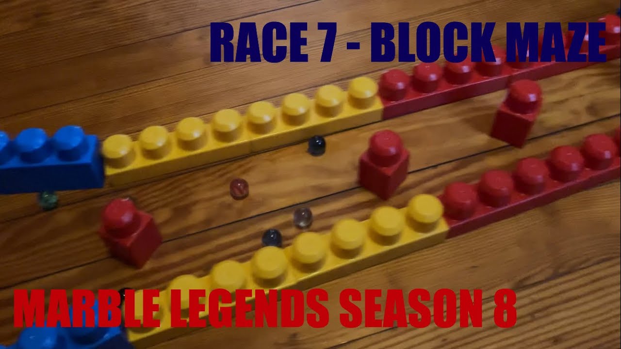 Marble Legends Season 8 Remastered Race 7 + SD4 - Block Maze | Roberto Lima 2