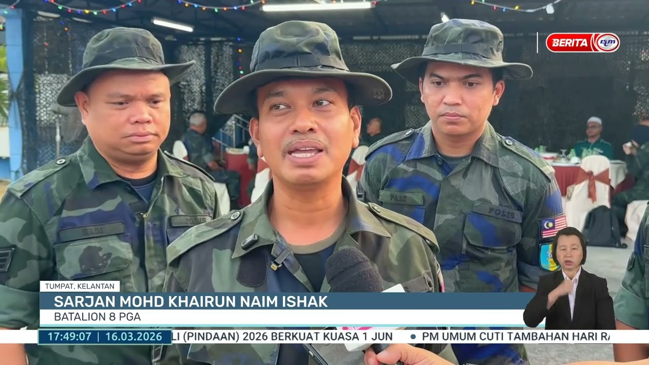 16 MAC 2026 - BW - AIDILFITRI, ANGGOTA PGA TETAP KOMITED KAWAL KESELAMATAN SEMPADAN