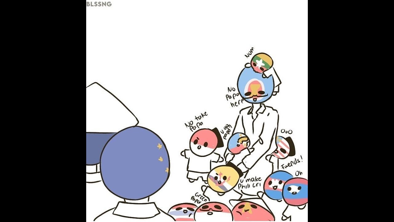Countryhumans Comic | ASEAN Family | Animation