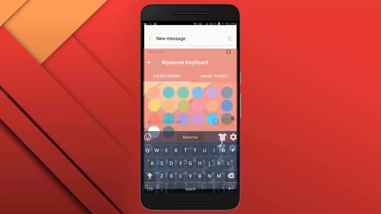 Myanmar Keyboard for Android Phones
