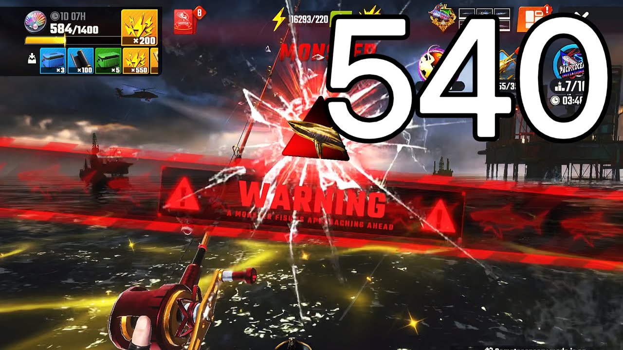 🐠 Fishing Master / Gameplay Walkthrough / Part 540 / T4 / Pacific Ocean / Overlord
