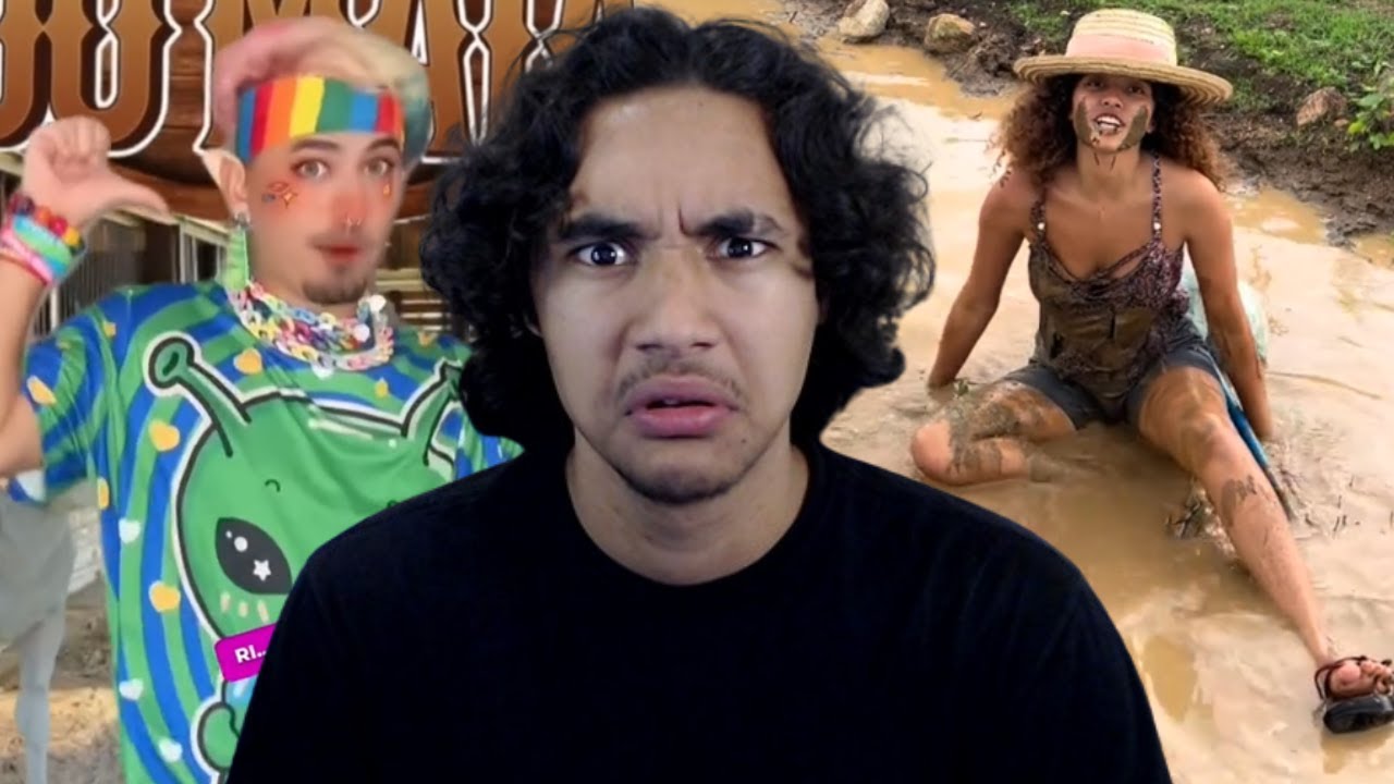 pessoas bizarras querendo entrar no rancho do carlinhos maia (ultra cringe)