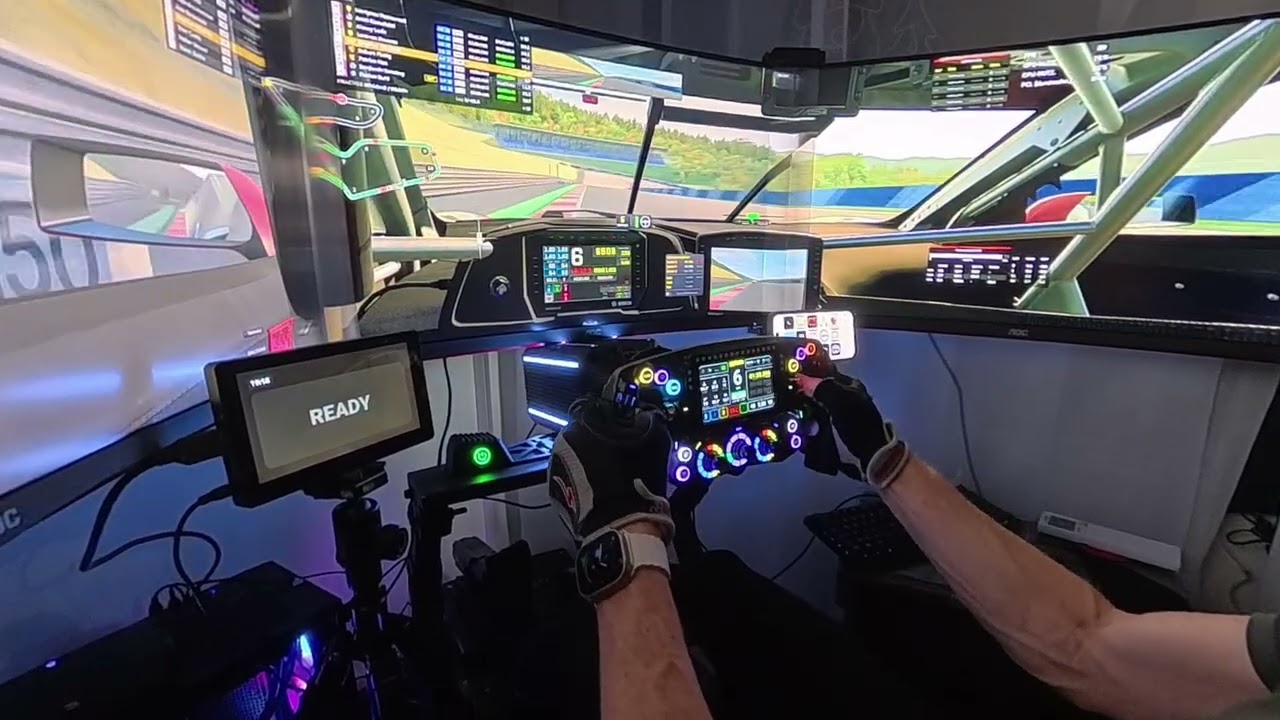 3 Runden im Simulator mit der Corvette Z06 GT3 auf dem RedBull Ring