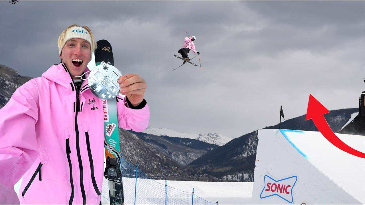The Worlds Biggest Slopestyle Course at X-Games....
