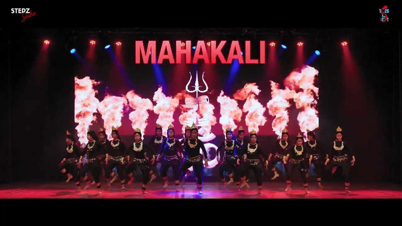 MAHAKALI | Tandav Belly Bharatnatyam Fusion | THIS IS IT 2024 | Belly Dance | DanceAtStepz