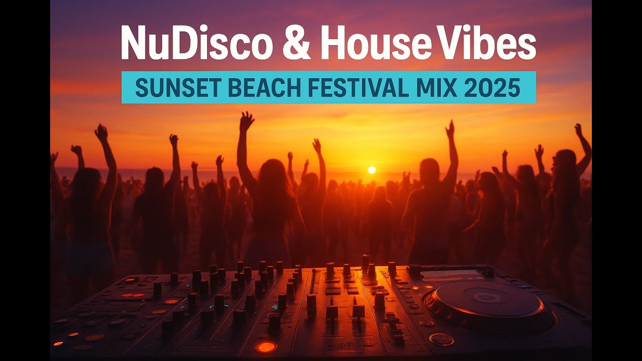 NuDisco & House Vibes | Sunset Beach Mix 2025