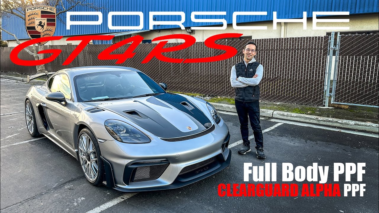Porsche GT4 RS (GT Silver) | Full Body Seamless Custom PPF