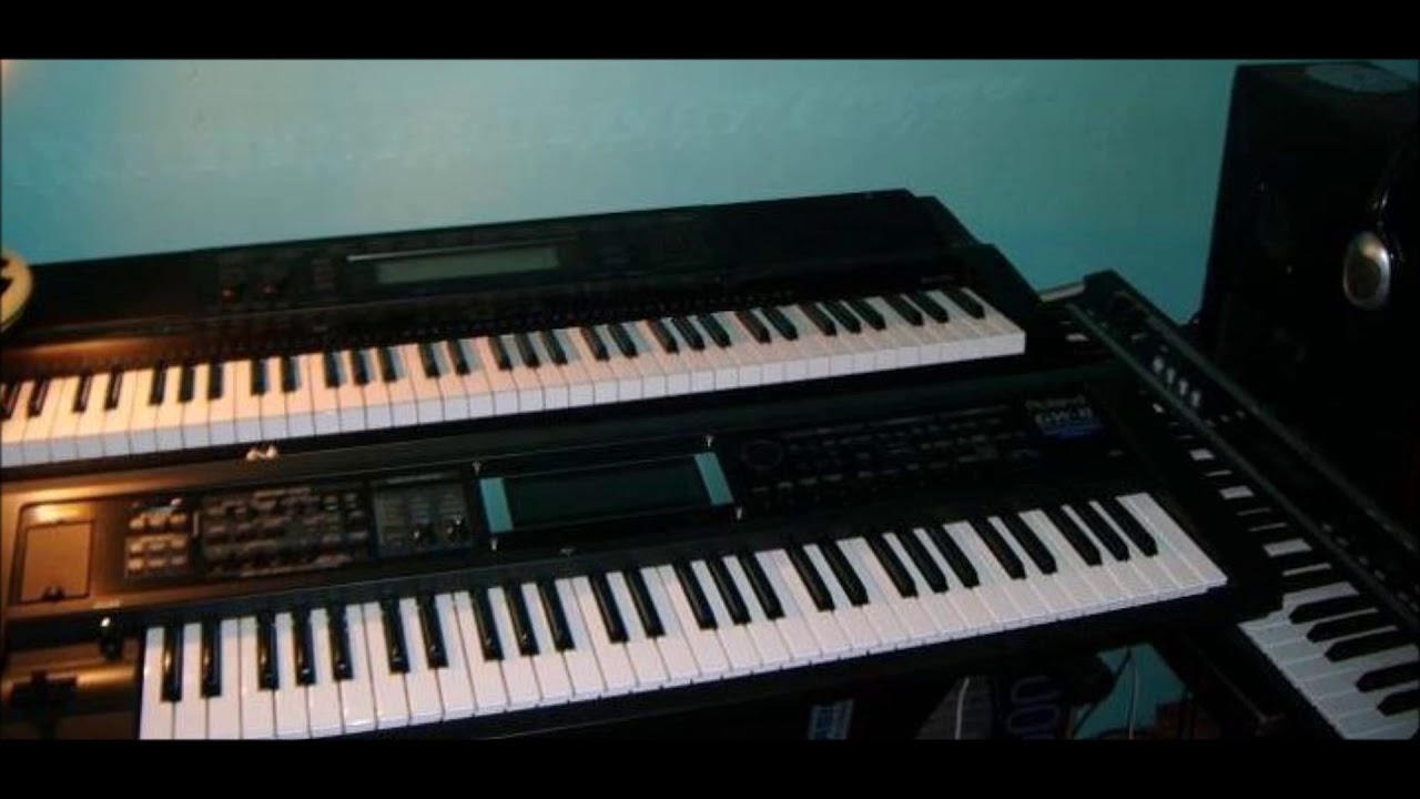 Oxygene 2 Jean Michel Jarre  Sounds Roland Gw-8  & Korg x 50
