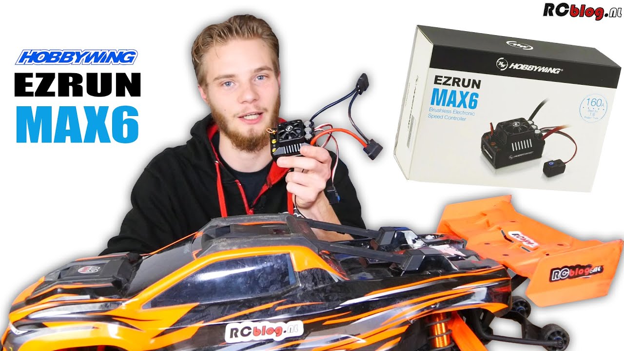Hobbywing EZRUN MAX6 V3 in z'n Traxxas XRT!