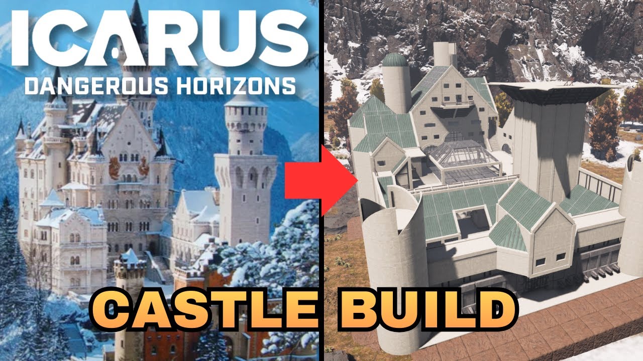 I Built Neuschwanstein Castle in Icarus… Now Let’s Finish It