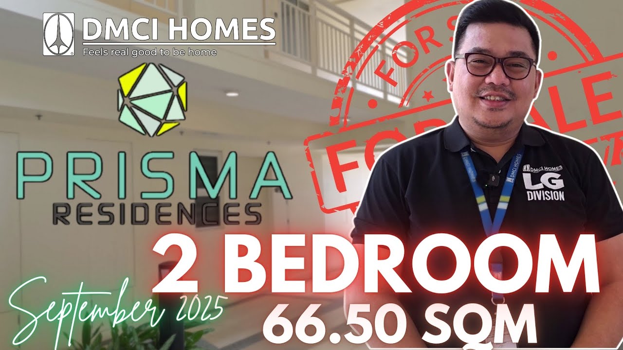 Stunning 2BR Unit for Sale - 66 sqm at Prisma Residences | Ready for Occupancy Near BGC & Ortigas