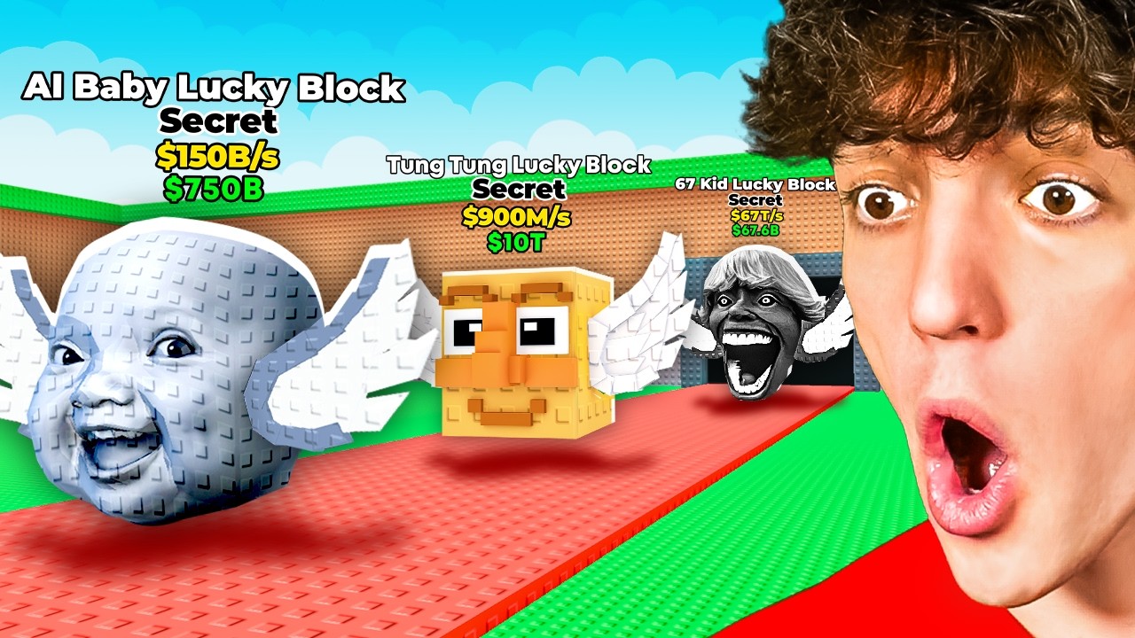 I Opened 100 MEME Lucky Blocks!