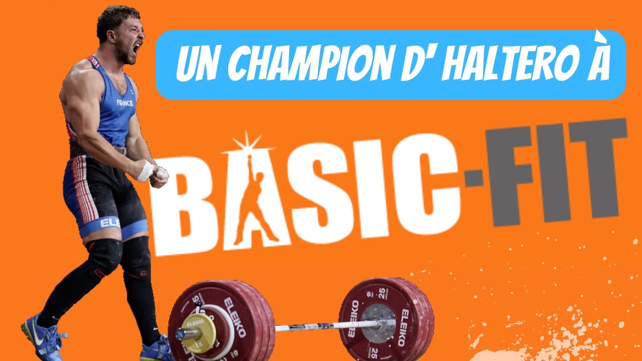 Un champion de France d'haltéro à Basic-Fit  //  BENNKS