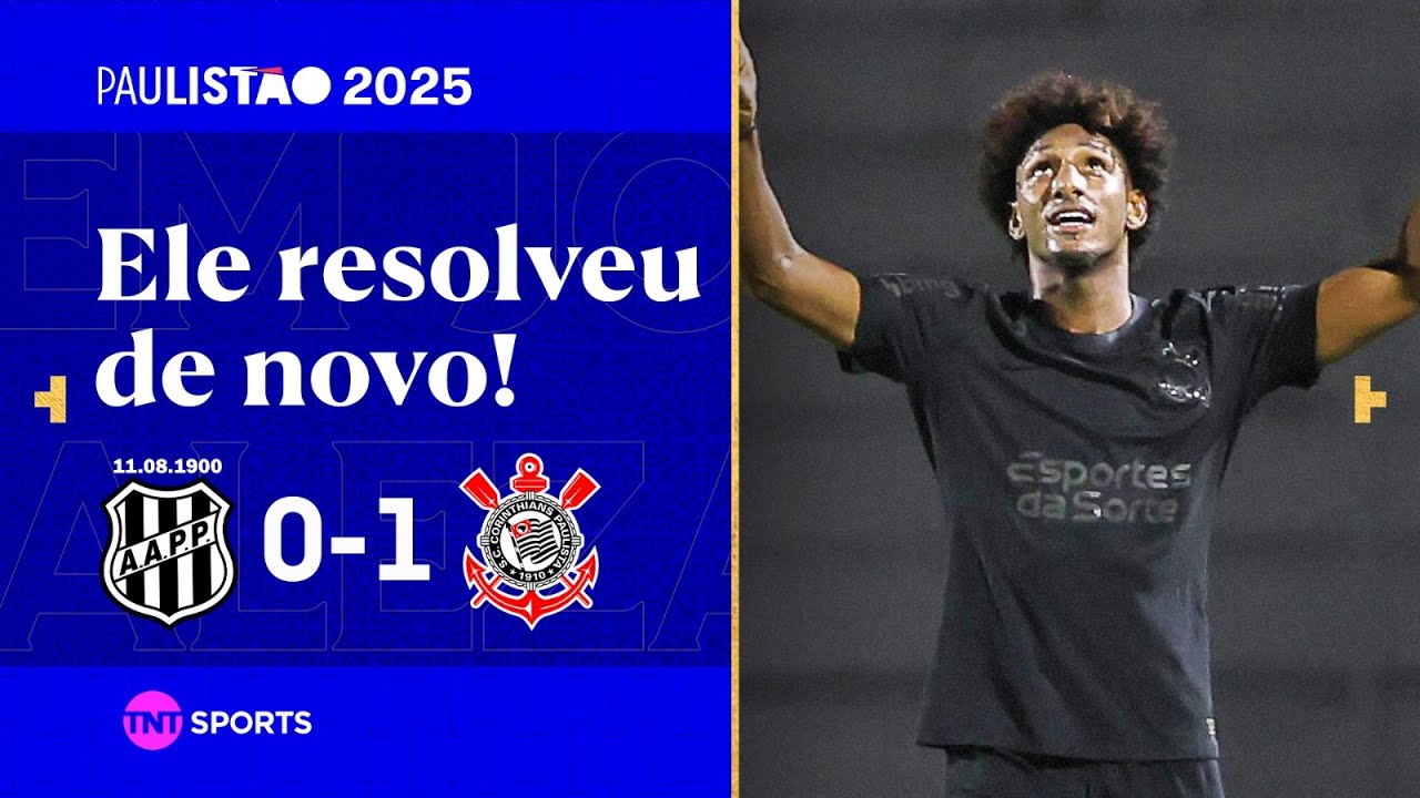 TALLES MAGNO CRAVA DE NOVO E TIM&Atilde;O SUPERA CHUVA FORTE E EXPULS&Atilde;O! PONTE PRETA 0X1 CORINTHIANS