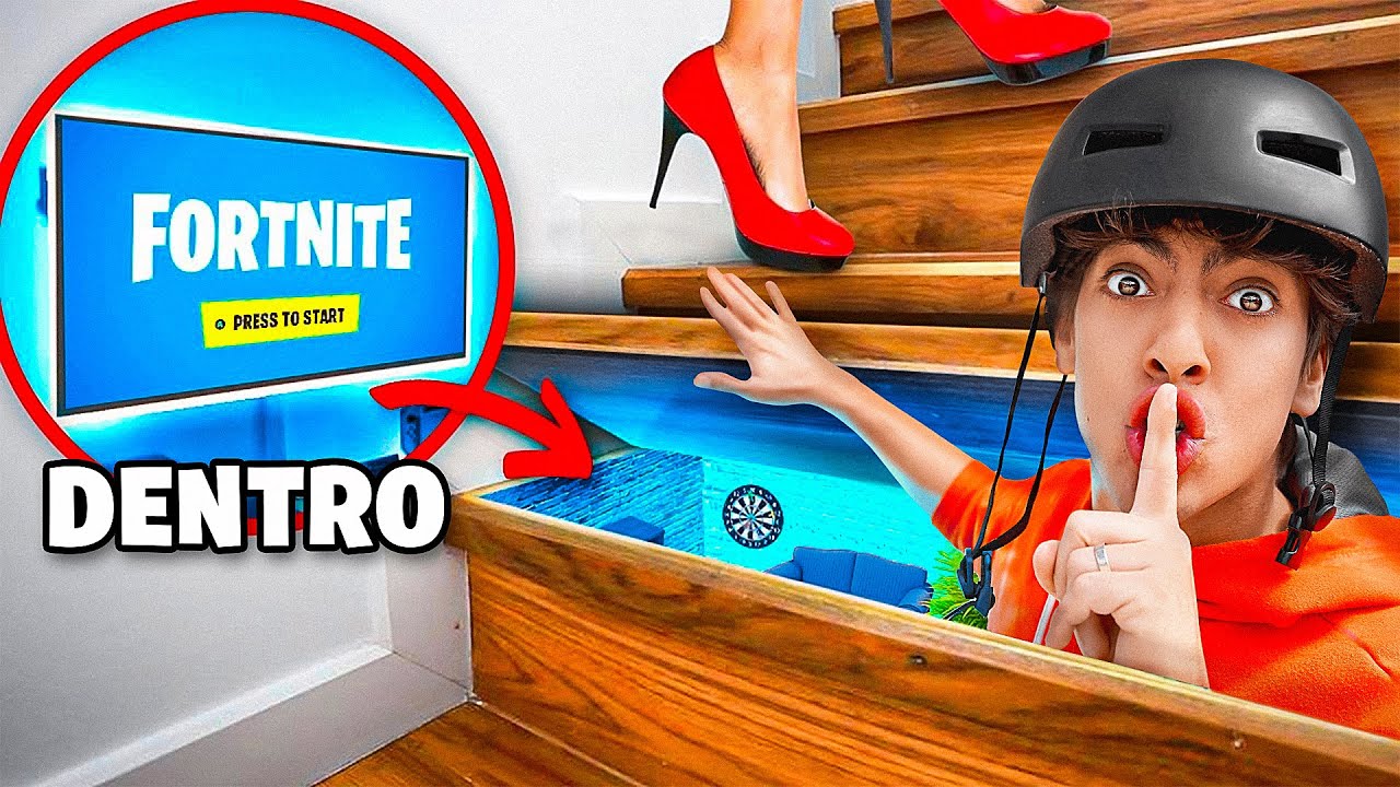 Constru&iacute; Um Quarto Secreto Para Esconder da Minha Esposa!