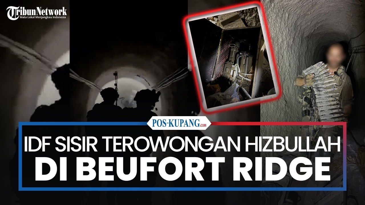 Pasukan IDF Lakukan Penyisiran Lanjutan Terowongan Hizbullah di Beaufort Ridge