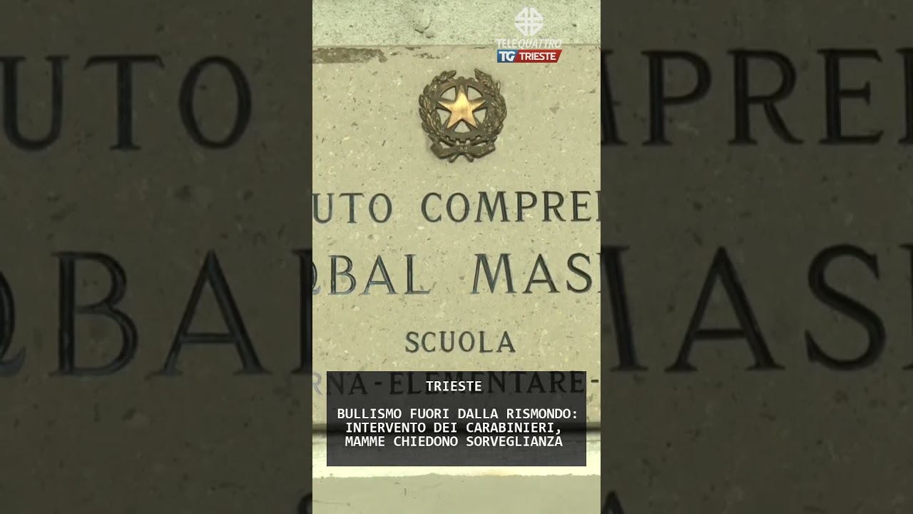 BULLISMO FUORI DALLA RISMONDO: INTERVENTO DEI CARABINIERI, MAMME CHIEDONO SORVEGLIANZA | 08/02/2026
