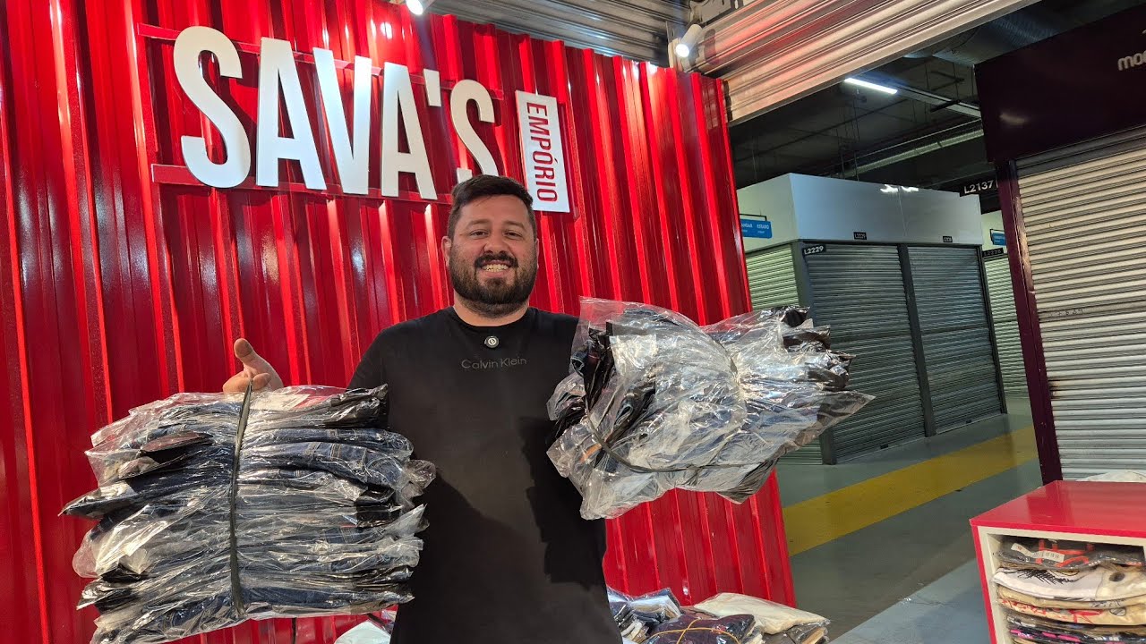 ⭕️ Maior DISTRIBUIDOR  de Calça Jeans e Camisetas Importadas da Feirinha da Madrugada em São Paulo