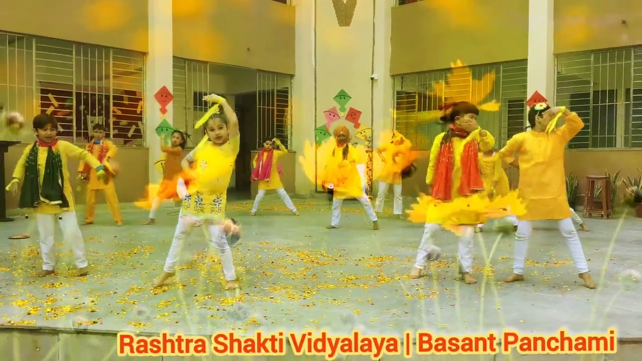 Basant Panchami | Group Dance | Rashtra Shakti Vidyalaya