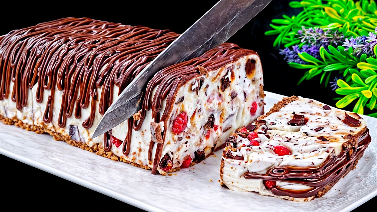 Самый вкусный домашний рождественский десерт за 15 минут! Рецепт без выпечки и муки!