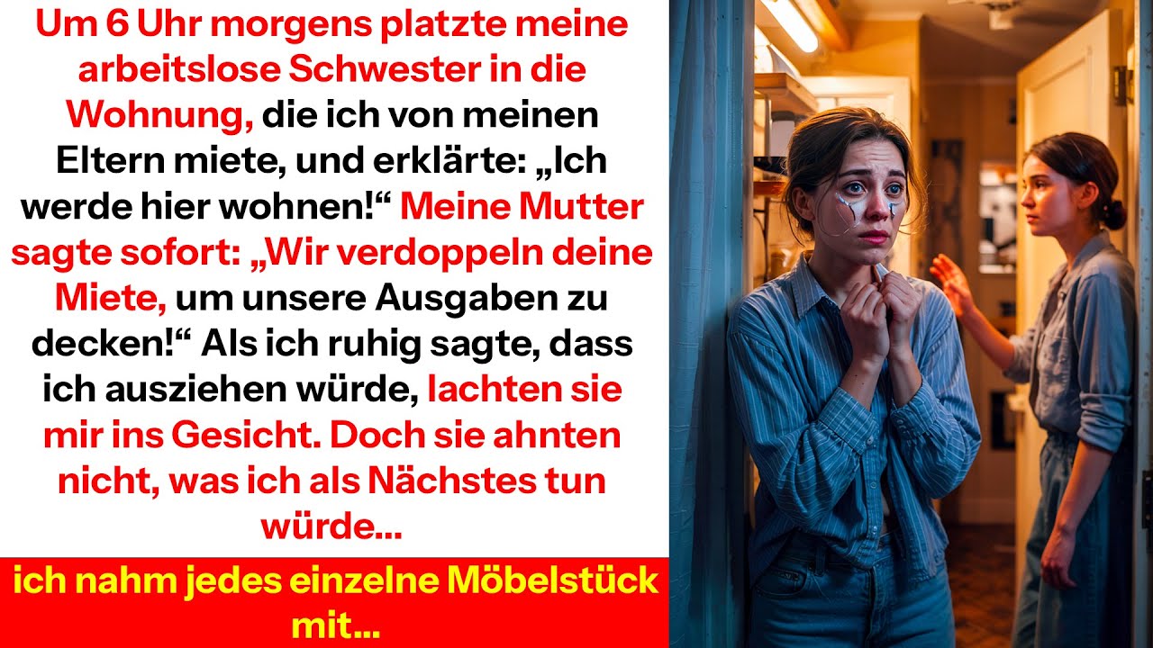 Meine Eltern Verdoppelten Meine Miete Also Räumte Ich Die Wohnung Komplett Leer.