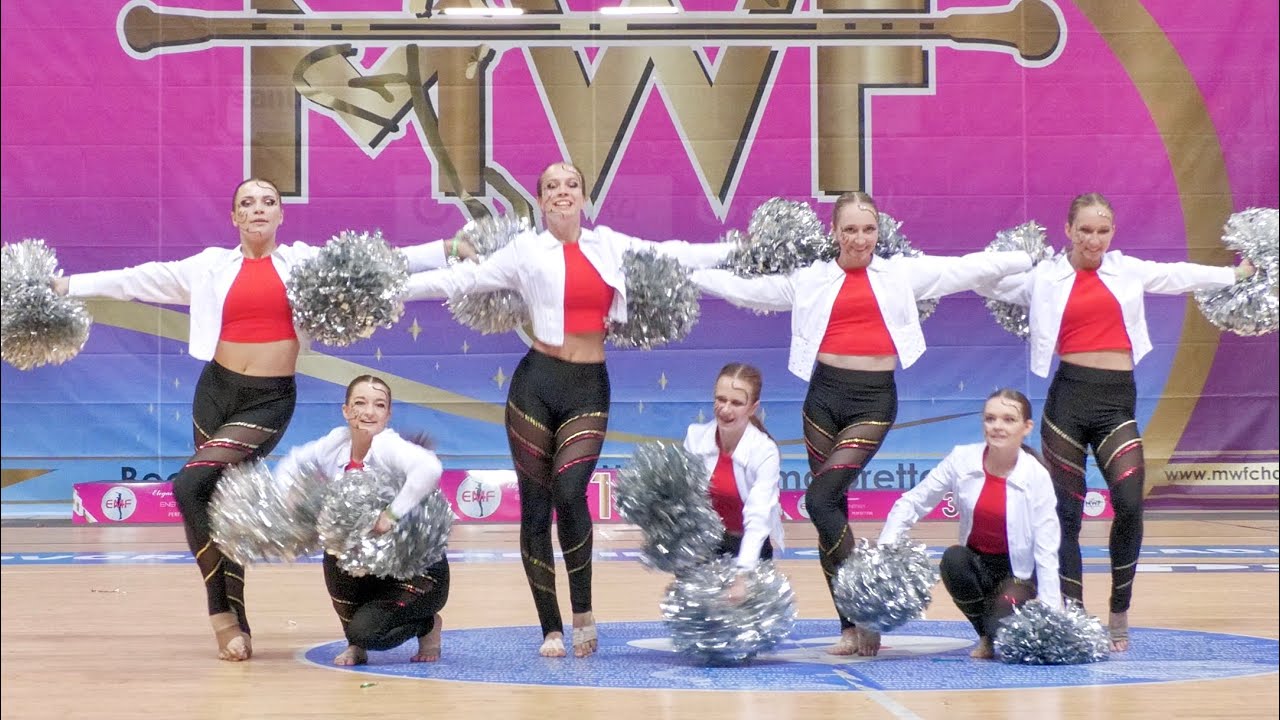 Majorettes LIONS ACADEMY HRADEC KRALOVE  / mini pom seniors, Zadar 2023 Majorette World Championship