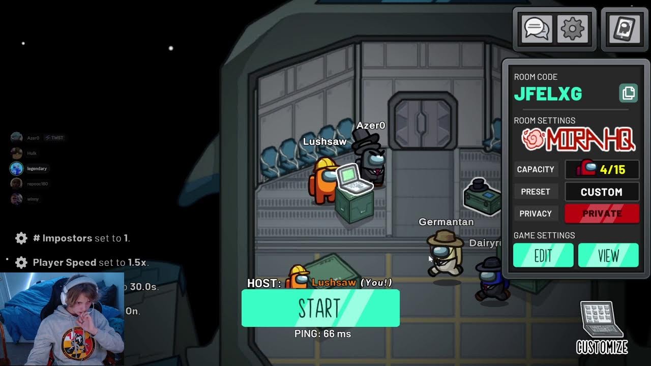 AMONG US LOBBY