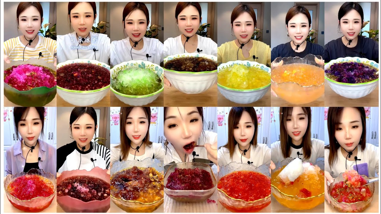 YY SLUSH ICE EATING ASMR COLLECTION 