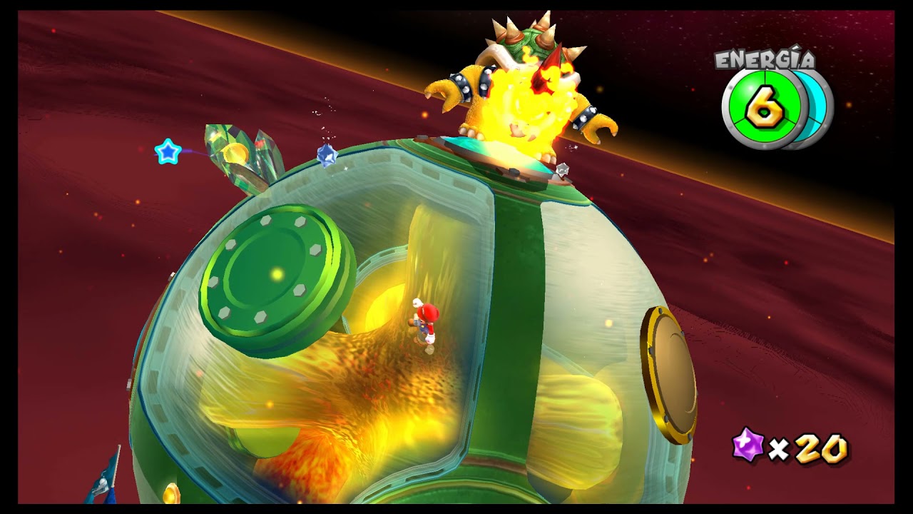 Super Mario Galaxy:  Dimensión Estelar de Bowser - Duelo en el Fuerte de Bowser