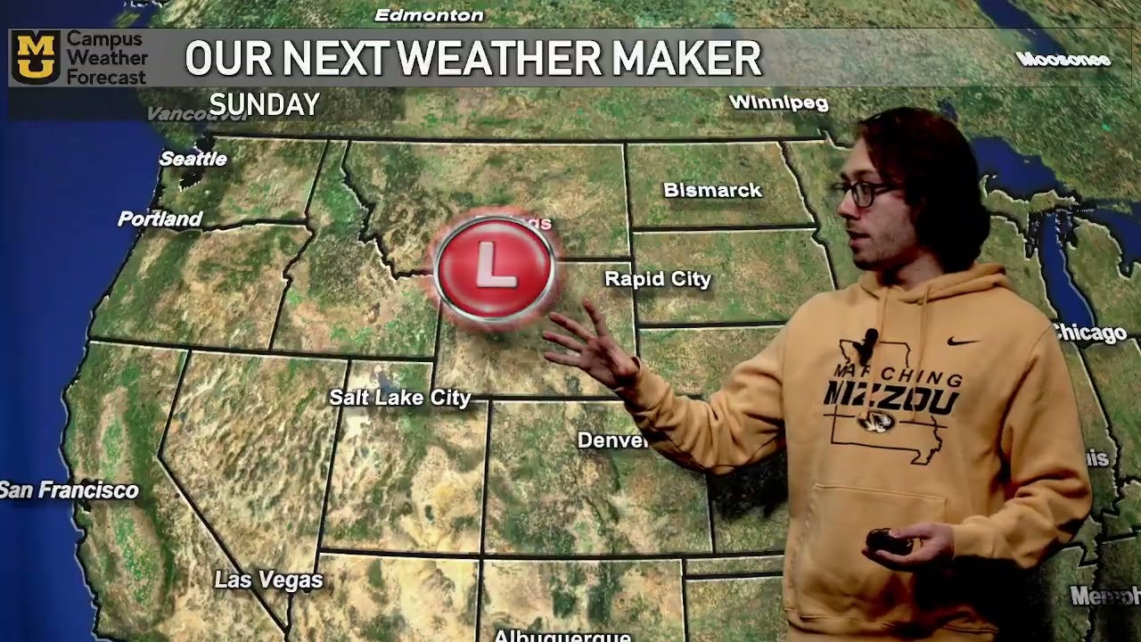 Campus Weather Forecast - Friday Morning, March 13th, 2026