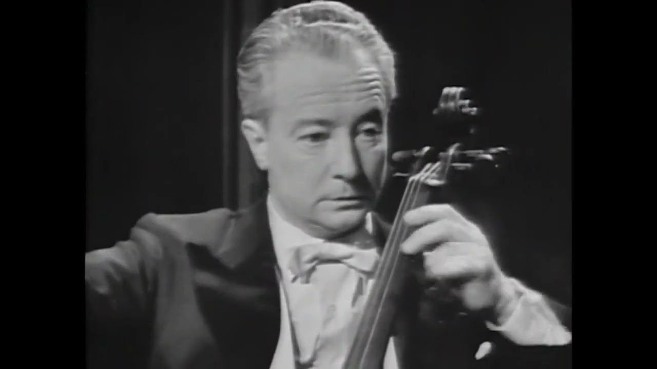 Pierre Fournier Bach Cello Suite No 3 in C Major