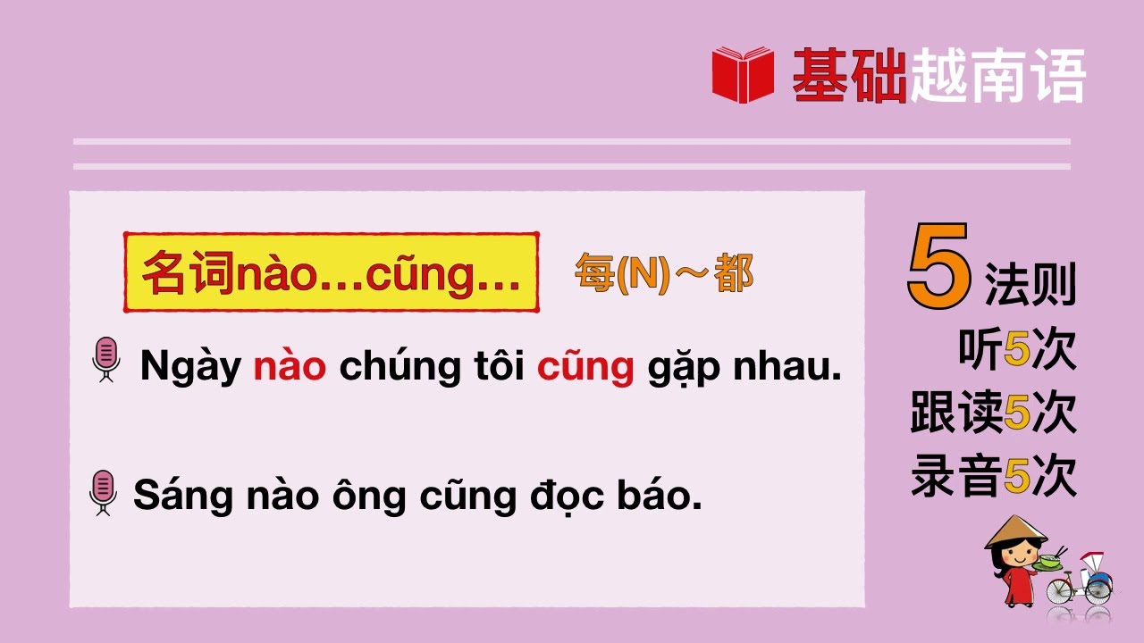 【越南语🇻🇳语法】nào 的4种用法