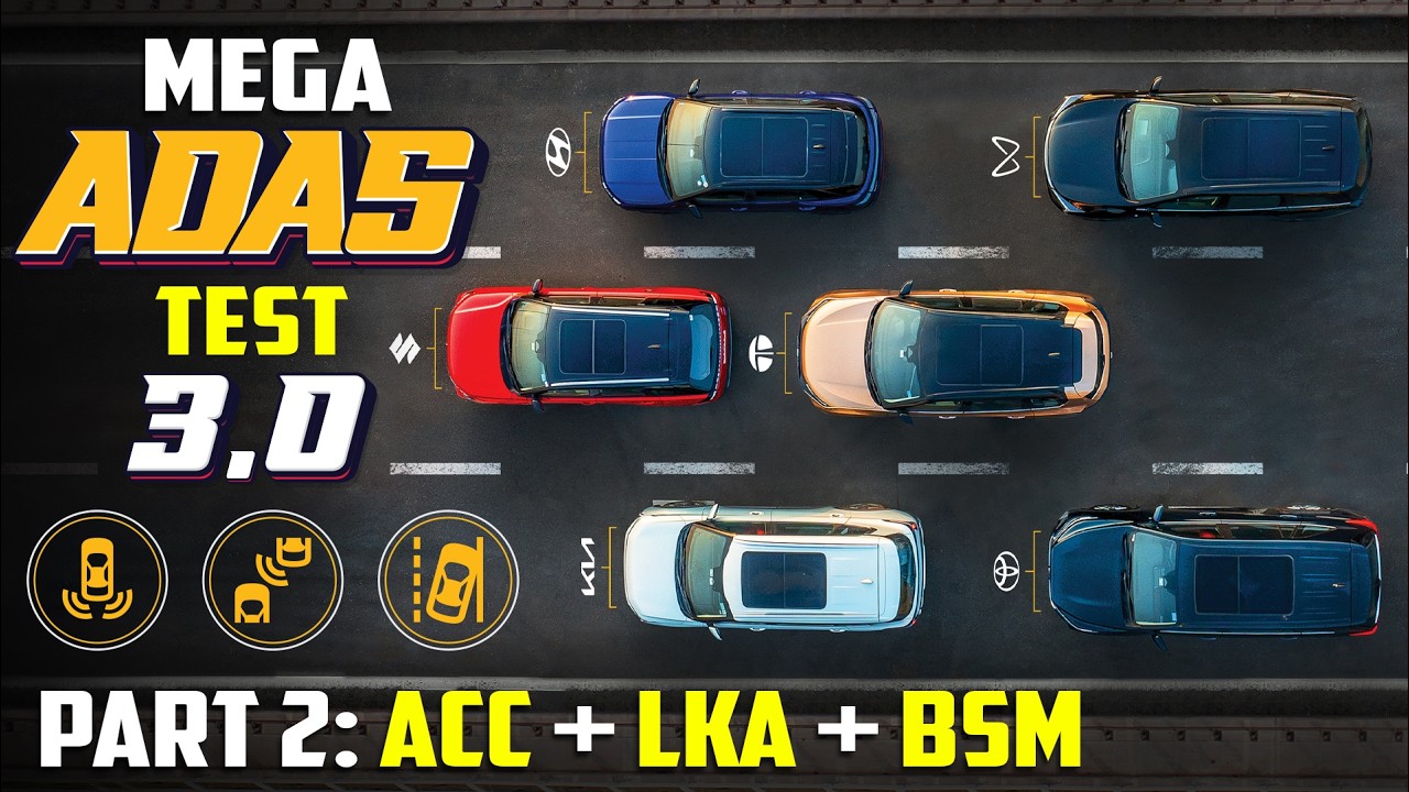 Real-World ADAS Comparison Test | Maruti vs Tata vs Mahindra vs Kia vs Hyundai vs Toyota | autoX