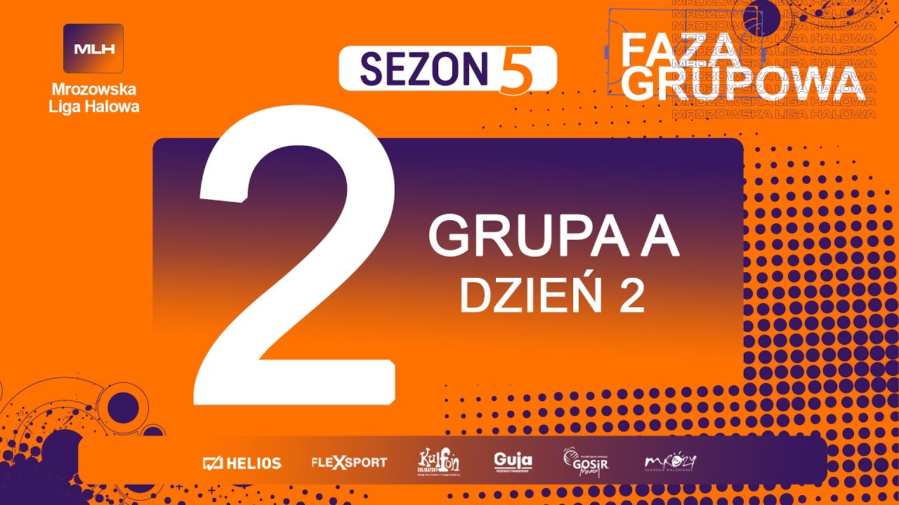 2 DZIEŃ I GRUPA A I MROZOWSKA LIGA HALOWA 2026