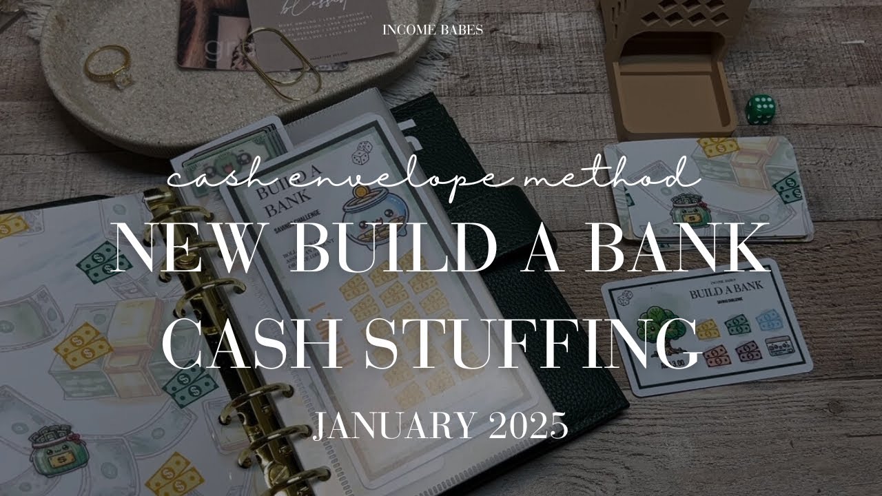 💰 NEW BUILD A BANK Savings Challenge - New Budget Binders 🏦 Cash Envelope Method | Sinking Funds✨