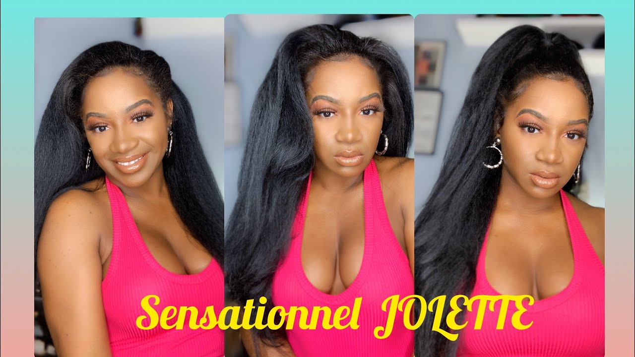 Out the Scalp for Under $20| Sensationnel Half Wig Instant Weave - JOLETTE